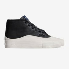 Globe Zapatos de Skate Gillette Mid Cuero Negro