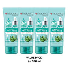 Limpiador facial de terpenos Rojukiss 100 ml lavado facial para el cuidado de...