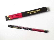 Delineador de ojos en gel de larga duración Rockins Beauty Lockdown en negro 1,1 g tamaño completo