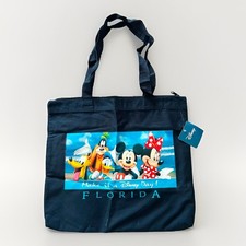Bolso de Mano de Lona Make It A Disney Day Florida Y2K De Colección Mickey Mouse Nuevo con Etiquetas