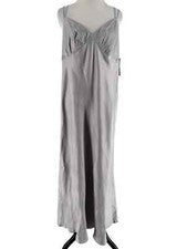 Maxi vestido sin mangas gris pequeño Wild Fable iridiscente para mujer