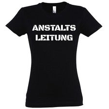 Camiseta de mujer Youth Designz dirección de instalación frase divertida promoción loco