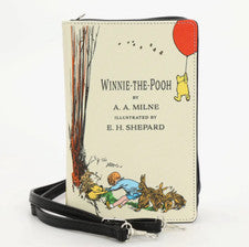 Cartera Bandolera Libro Winnie the Pooh - Regalos para Amantes de los Libros