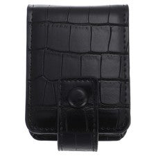 Organizador de maquillaje de viaje bolsa de belleza almacenamiento de lápiz labial simple con espejo