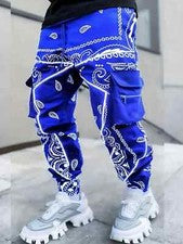 Elegante joggers de cachemira para hombre con múltiples bolsillos - ajuste cómodo para deportes