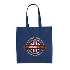 Hecho En Wisbech - Bolsa De Lona - Regalo De Ciudad Nacido En Cambridgeshire
