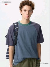 Camiseta Uniqlo x Jw Anderson Raglán Azul M