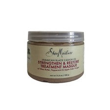 Aceite de ricino negro jamaicano, máscara de tratamiento fortalecedor y restaurador, 12 oz (340 g)