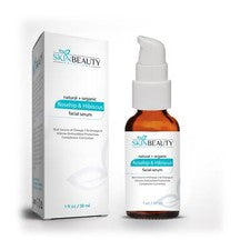 Suero facial de aceite de rosa mosqueta e hibisco con vitaminas A, B, C, E cuidado hidratante de la piel