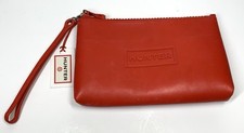 NUEVO Hunter X Target Rojo Bolsa de Goma Cremallera Muñequera Bolso Pequeño Bolso de Maquillaje