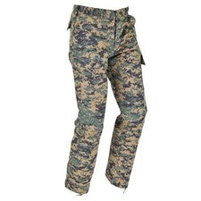 Mil-Tec Marca Ejército de EE. UU. Estilo Digital Bosque Camuflaje Pantalones Tropa de Campo