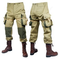 Pantalones de paracaidista Ryan privados salvavidas estilo retro estadounidense M42 Hermandad
