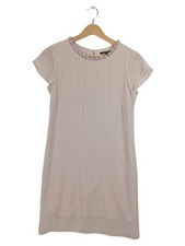 Vestido de negocios mujer Comma talla 32 beige detalle cadena elegante