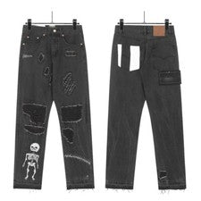 vaqueros y pantalones de moda personalidad hombre y mujer