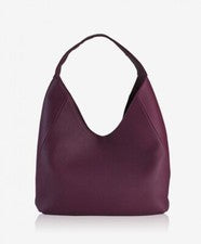 GiGi New York Sasha Hobo Cuero Grano Guijarro Natural Nuevo con Etiquetas Vino Precio de venta sugerido por el