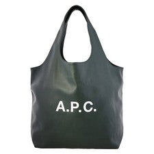 A.P.C. Bolso de Mano Ninon en Verde Oscuro PUABO-M61565-VERT FONCE