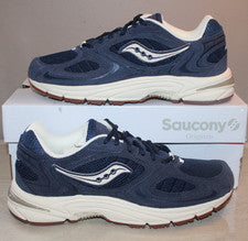 ZAPATOS DEPORTIVOS SAUCONY GRID JAZZ 9 PARA HOMBRE AZUL MARINO/BLANCO ROTO TALLA 8,5 NUEVOS EN CAJA