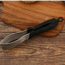 Grillen Outdoor Grillzange Kompaktes Aufbewahrungsdesign Lebensmittel Handhabung