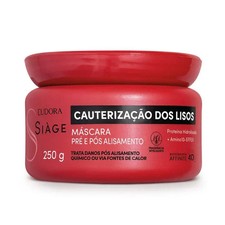 Mascarilla capilar cauterizante suave Siàge 250 g - Anti-frizz, sellado y brillo intenso