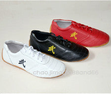 Zapatos Tenis de Cuero Wushu Kung Fu Artes Marciales Tai Chi Shaolin Ala Chun Suave