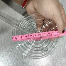 Electrodo de alta frecuencia espiral grande tubo de vidrio argón neón cuidado facial anti acné