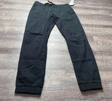 Pantalones de chándal Southpole Flex para hombre talla mediana estilo flexible negros L7