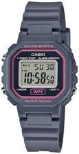 Reloj Casio LA20WH-8A para mujer clásico digital gris y rosa correa de resina