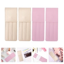 Bolsas de almacenamiento de herramientas de belleza facial 4 piezas cubiertas de herramientas de cosméticos pinzas de ma