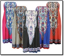 Sexy Mujer Bandeau Vestido de Playa Flores Triball Moda Baño Verano Bikini S/M /
