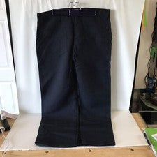 Pantalones de Trabajo Azul Marino Mecánico Auto Shop - Grado Industrial 38x32 NUEVO