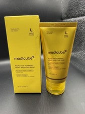 Medicube ácido kójico cúrcuma envoltura nocturna máscara despegable caducidad 2028/06