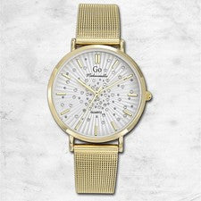 Girl Only GO Reloj De Pulsera Mujer mujer reloj de cuarzo Acero oro UGO695637