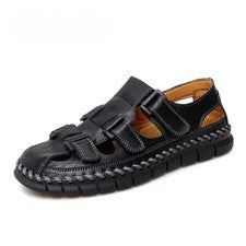 Sandalias de verano para hombre antideslizantes zapatos de playa hechos a mano transpirables zapatos informales