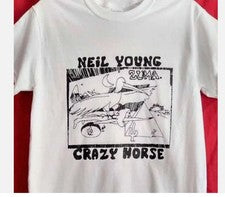 Camiseta Orgánica Neil Young 'Zuma - Crazy Horse' - NUEVA OFICIAL