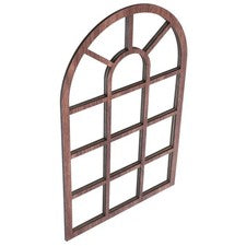 Calcomanías de pared para sala de estar decoración del hogar ventana decorativa arqueada extraíbles
