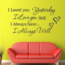 Pegatinas para decoración de pared del hogar para decoración de letras de sala de estar