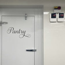Calcomanía de pared extraíble de PVC para despensa de casa pegatina decorativa