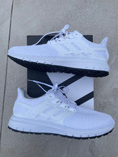 Adidas Ultimashow☆UK 9☆FX3631☆ Blanco☆NUEVO EN CAJA +Etiquetas☆Inmaculado☆Sin usar☆entrenadores☆Nuevo