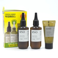 RYO Root:Gen Cuidado de la Pérdida del Cabello Cuero Cabelludo Esencia Dúo Conjunto Especial 3 Artículos K-Beauty
