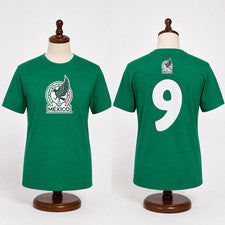 Camiseta Fútbol Herencia Mexicana Número Personalizado Torneo 2026