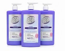 Paquete de 3 acondicionadores Prell púrpura tamaño valor 30 oz aroma limpio cuidado del cabello