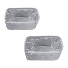 Bolsa de fieltro gris accesorios bolsa de transporte desmontable para mujer playa