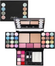ZMILE COSMETICS Caja de Belleza Diamantes - Juego de Maquillaje de Viaje Vegano con Espejo, Gratis🚚