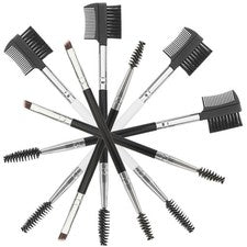 Juego de 7 brochas de maquillaje brochas de doble extremo herramientas cosméticas de belleza (estilo mixto)