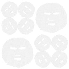 50 Piezas Mascarilla Facial Hojas Reutilizables Cómodas Gasa Humedad para el Cuidado de la Piel
