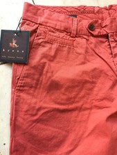 Nuevo con etiquetas Vestido Informal Para Hombres Moda Caqui Corona 100% Algodón Sarga Talla 32