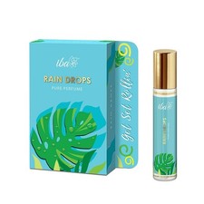 Iba Rain Drops Perfume Puro Fragancia Aqua de Larga Duración para Mujer 10 ml