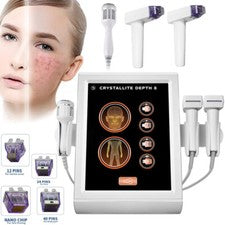 Máquina de tratamiento de cicatrices y arrugas para estirar la piel facial M8 RF 3In1