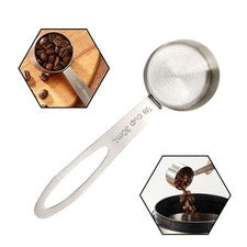 Versátil cuchara de café de acero inoxidable 2 cucharas para diferentes ingredientes