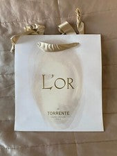 Bolsa de regalo de perfume Dior L'or De Torrente bolsa de mano de fragancia vintage 28 cm x 30 cm
